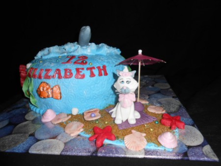 Mčička na pláži...